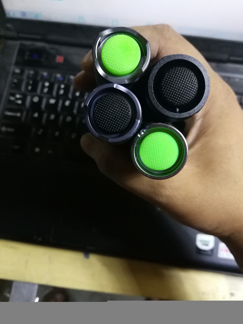 chromatic aberration version straight flashlight case special treatment