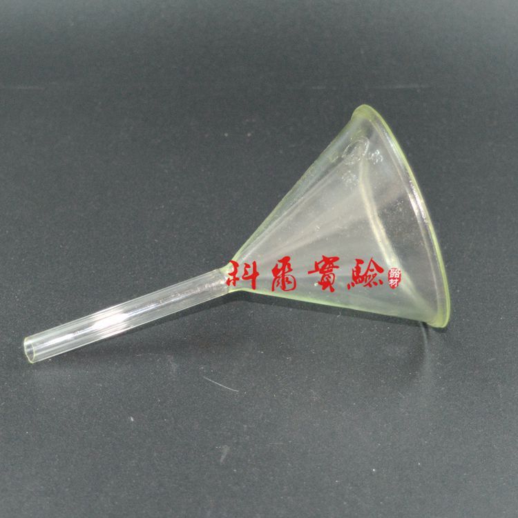 实验耗材 40mm-150mm 加厚 短颈玻璃漏斗 三角漏斗 短标漏斗