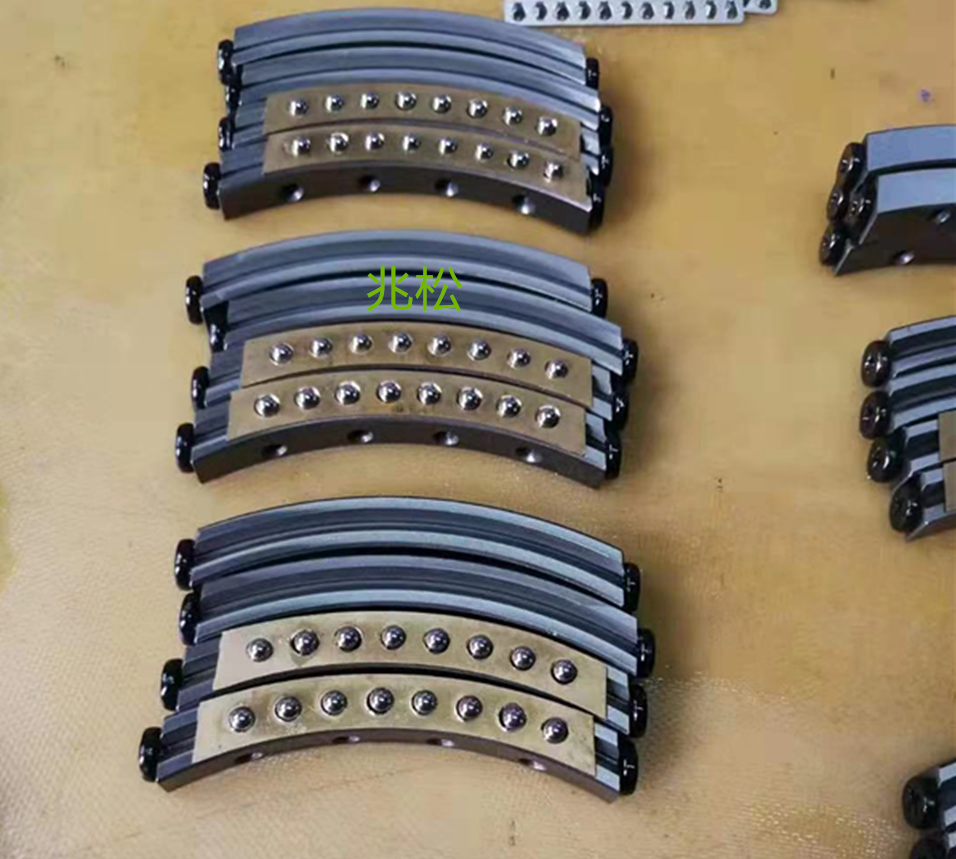 Arc-shaped rail arched cross roller rail arched roller rail arched guide rail linear rail