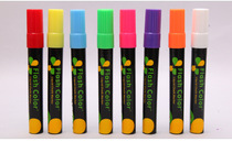 Wholesale LED fluorescent board special highlighter glass blackboard whiteboard pen color pen watercolor pen 6mm erasable