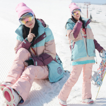 ICOP national style THICKENED SKI SUIT SKI SUIT SINGLE AND DOUBLE BOARD NAPPING XTREME(W064)LQ