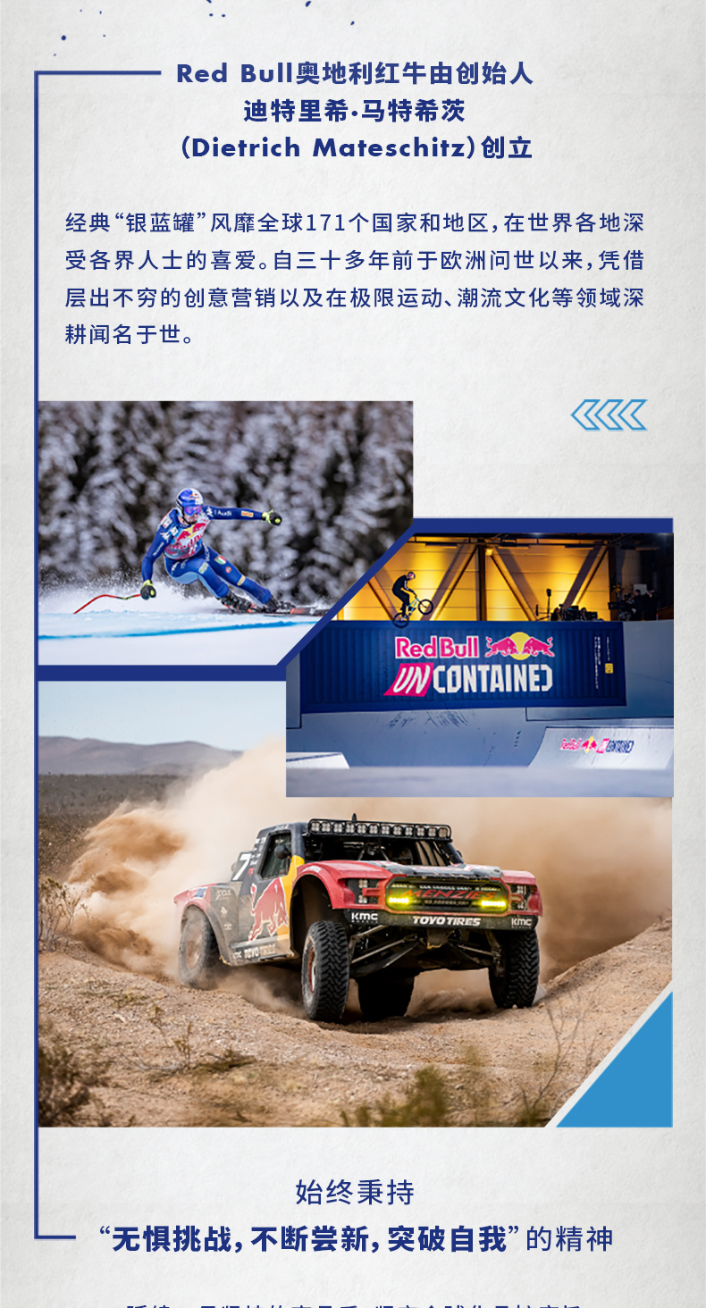 奥地利进口 redbull红牛 功能饮料 250ml*12罐 图2