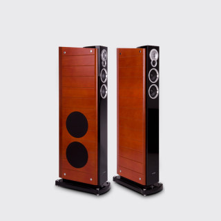 Ailang DX-6 home theater speaker set, main and central five-piece set HIFI audio 5.0 solid wood classical theater