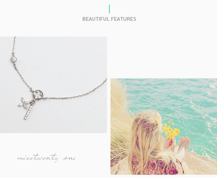 Bracelet de cheville Femme OTHER   en Argenterie - Ref 3102039 Image 11