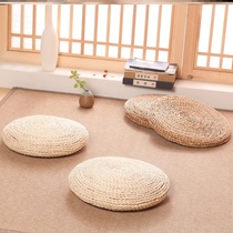 Double Dormitory Sofa table Outdoor Detachable Furniture Summer Round Nostalgia Outdoor Hemp Rope Style Grass Cattail Cushion