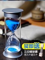 Graduation Fluorescent Gift Girl Hearts Wine Cabinet Bedroom Room Night Light Sand Flow Toy Hourglass Timer Children