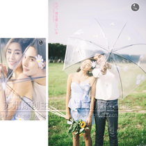 2019 Exhibition New Travel Photography Transparent Umbrella Wedding Photography Props Studio Photography Creative Photography Photography Props