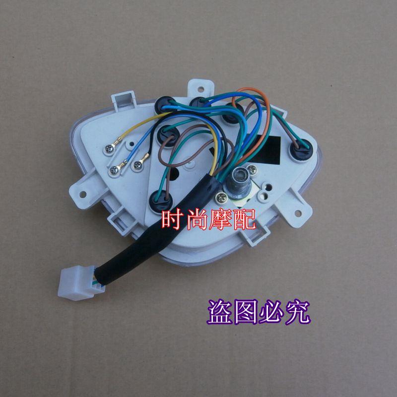 Công cụ thế hệ WISP R100 mã gy6 chuyên dụng led ống kính ánh sáng phổ điện tử kính Siên F lửa tốc độ - Power Meter đồng hồ công tơ mét xe máy điện tử