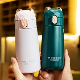 Чашка изоляции дама -начальная школа Портативная водяная чашка простой прямой прямой прямой детский спец