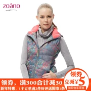 Zona zoano vest thể thao giản dị vest yoga quần áo không tay đan bông áo len nữ mùa xuân