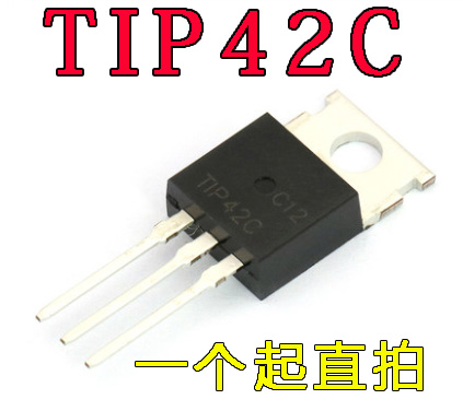 (Straight shot) TIP42C TIP42 TO-220 large chip Darlington transistor new spot