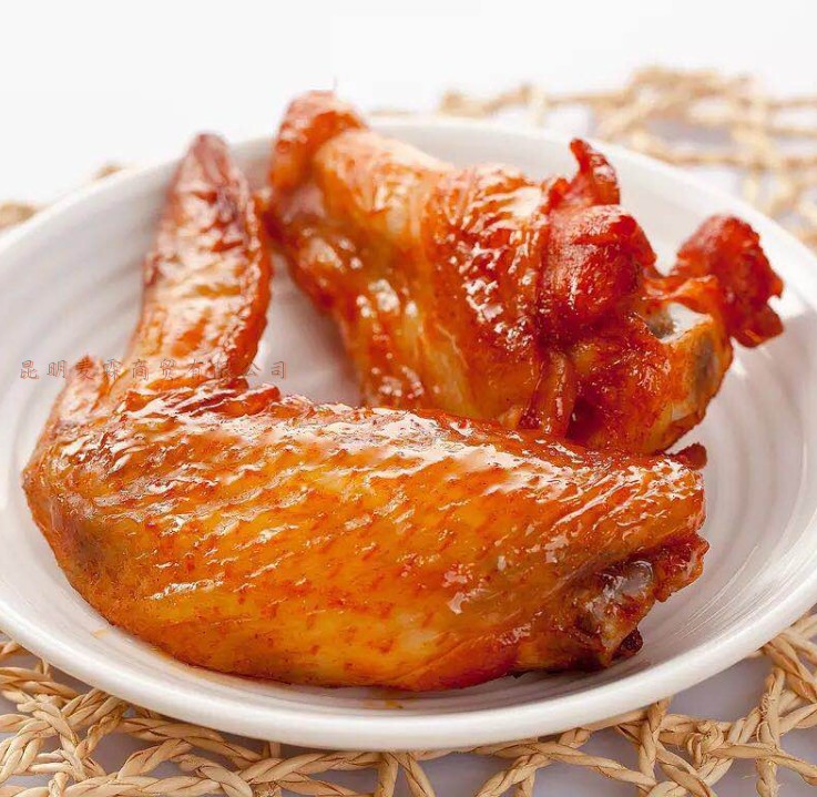 Medium Grain Orleans Flavor Grilled Chicken Wings Roast Wings pair of wings 1KG10 pair