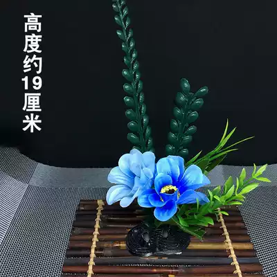 Hotel dishes sashimi decoration Perimeter dishes Creative handmade plate decoration plate simulation flower mood plate decoration small ornaments