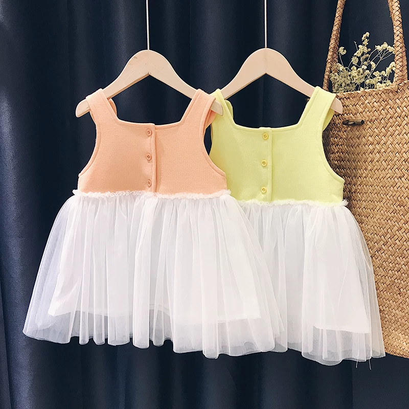 Nuby, Snoopy, юбка для девочек, осеннее slip dress, детское без рукавов платье, западный стиль