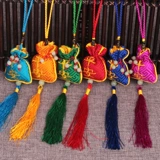 Фестиваль фестиваля Dragon Boat Double -Sided Fuzi Ping шелк -аромат.