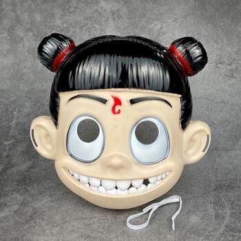 The devil boy of nezha comes to the world nezha mask