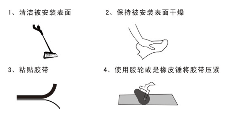 Mun Shield Phản quang Loại băng cảnh báo Loại Nhà máy Nhà máy Phân chia Khu vực Line Phản chiếu Mẹo cảnh báo phim