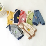 Детская осенняя весенняя трикотажная куртка для раннего возраста для мальчиков