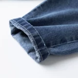 Детские штаны, осенние джинсы для мальчиков, детская одежда