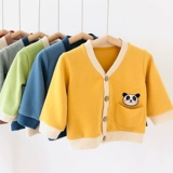 Детская осенняя весенняя трикотажная куртка для раннего возраста для мальчиков