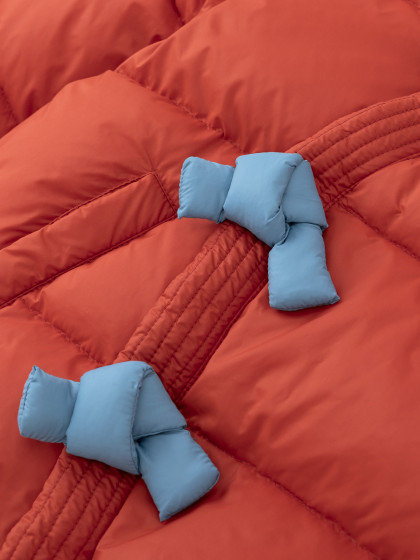 嘟嘟家儿童新年拜年服男童羽绒服冬季宝宝红色喜庆唐装女童过年装