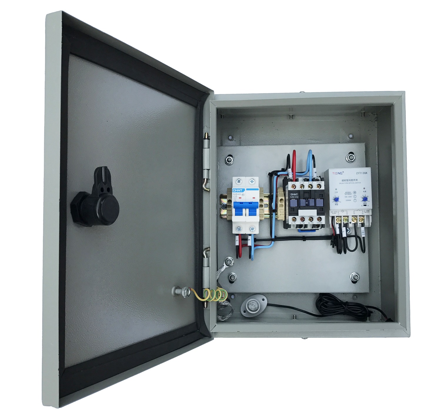 [USD 73.84] 380V 220V Road Light Control Box Light Illumination