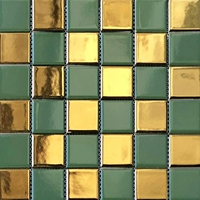 Шоколад 48 темно -зеленый + золото