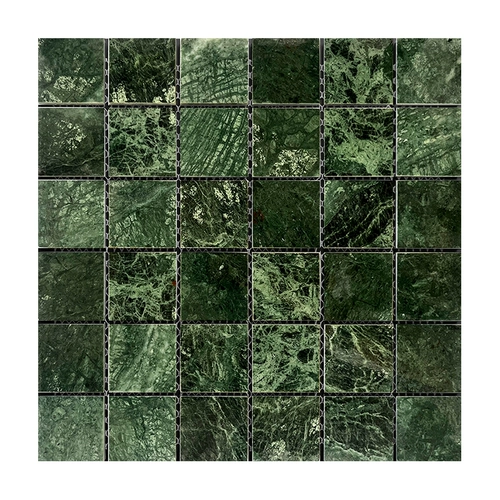 华欣硕 Натуральный большой цветочный зеленый камень мозаичный керамический мраморная собственность