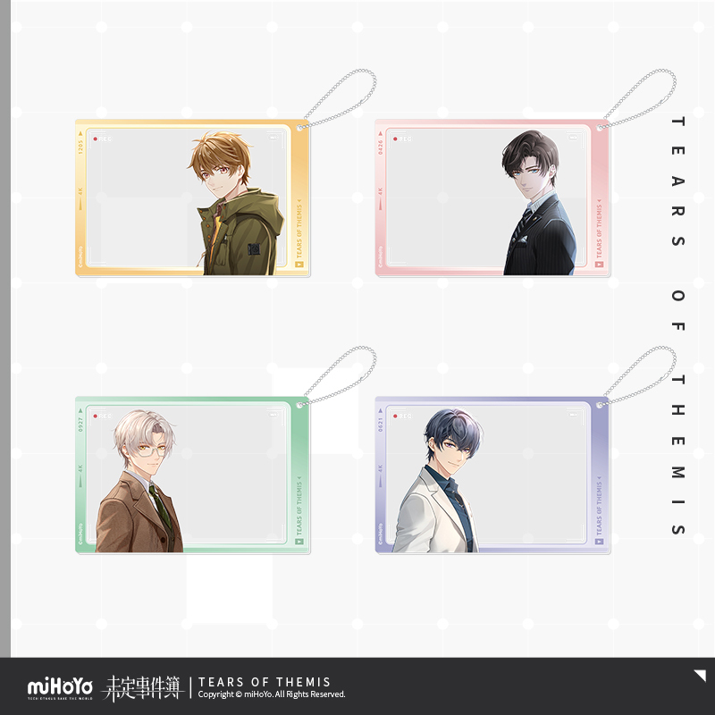 【Mihoyo/Undecided Event Book】Light and Shadow Companion Series Acrylic Photo Card Mihoyo