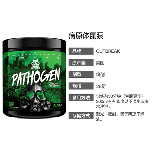 OUTBREAK Американский импортный азотный насос патогена