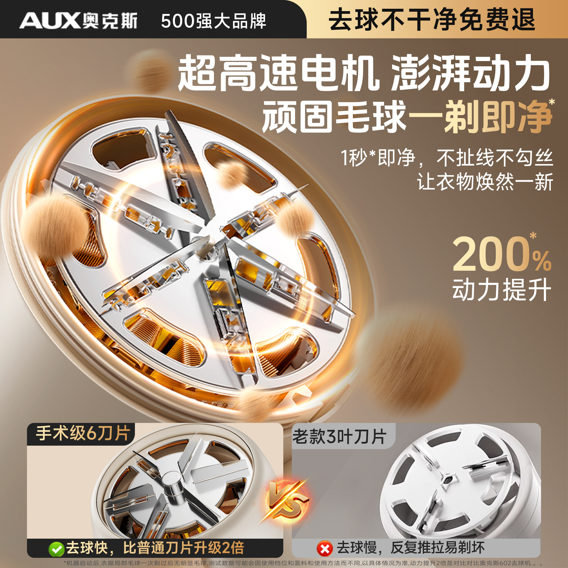 奥克斯衣服毛球修剪器：大功率去球神器，拯救你的衣物！✨