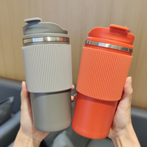 American coffee cup thermos cup personality simple 304 stainless steel cup portable student anti-drop Cup