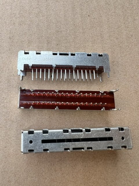 Japan Alps Lasso Band Rotary Switch, 6-Position Double Row 32 Pins, Handle Length 25mm, Brand New