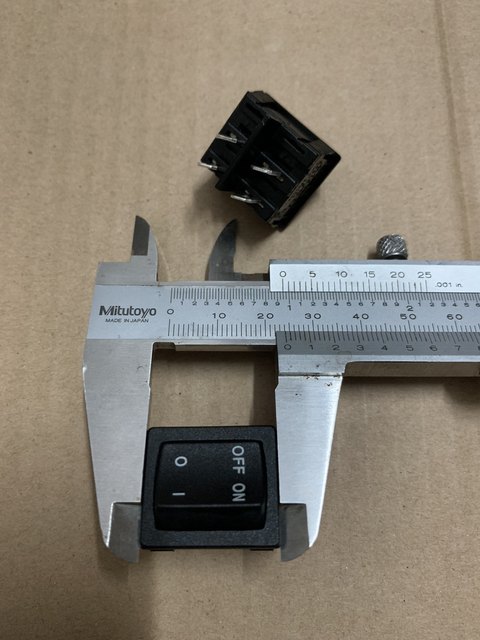 British Arcolectric 8650Vb 4-Pin 2-Position Rocker Switch 10A250Vac Gold-Plated Contacts Brand New