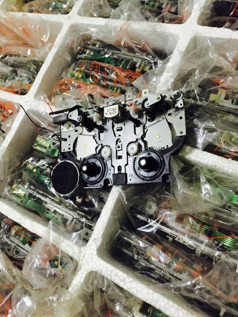 Japan Tanashin Delixin Automatic Rewind Tape Recorder Mechanism Four-Track Head Unit Brand New