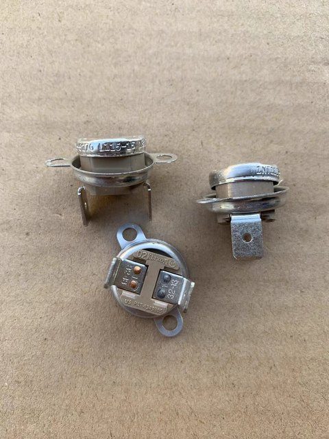 American Klixon L115-15 Thermal Protection Thermostat Normally Open Thermal Trip Switch 115 Degrees Brand New