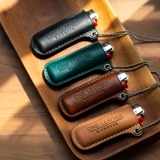 Один кожаный бик BIC BIC J3 более легкая кожаная куртка овощная загорелая коровья коровь [Микродефактивное продукт]