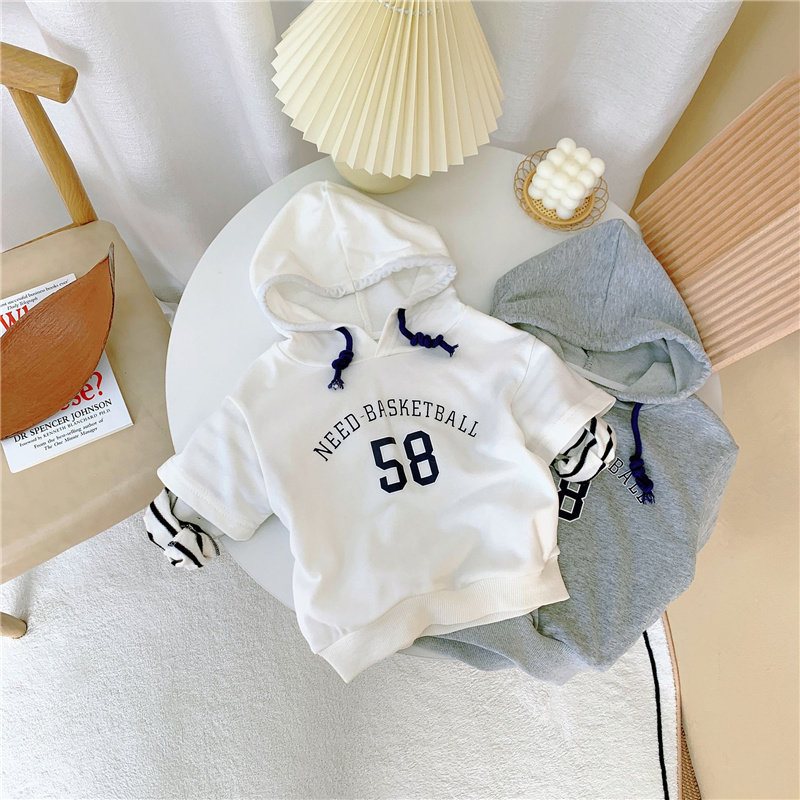 Boy necropolis 2022 New children's clothes for spring clothing The boy's cool handsome spring-style baby boomers