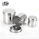 Ченфы из нержавеющей стали 304# Медицинский антииориновый дезинфекция может быть спиртовым хлопковым цилиндром сгущенным крупным ватным шариковым цилиндром.