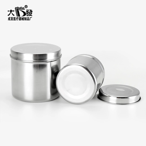 Ченфы из нержавеющей стали 304# Медицинский антииориновый дезинфекция может быть спиртовым хлопковым цилиндром сгущенным крупным ватным шариковым цилиндром.