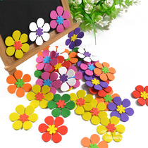 Kindergarten decoration wall stickers Foam flowers smiley face Sun flower environment layout board newspaper stickers Classroom dress-up