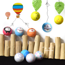 Art graffiti Handmade diy bubble ball Creative classroom hanging environment decoration Kindergarten puzzle painting