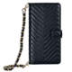 Leather Quilted Chevron Purse iPhone Case for iPhone 18 – 13
