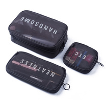 Skin care wash and make-up three convenient new skin care products for men and women to carry three-piece sets of bags and bags for storage