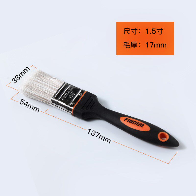 Archaeological Brush Paint Brushed Brush Brush Oil Imitation Pig Hair Brush With Gap Beginners Brush with Brush With Brush table