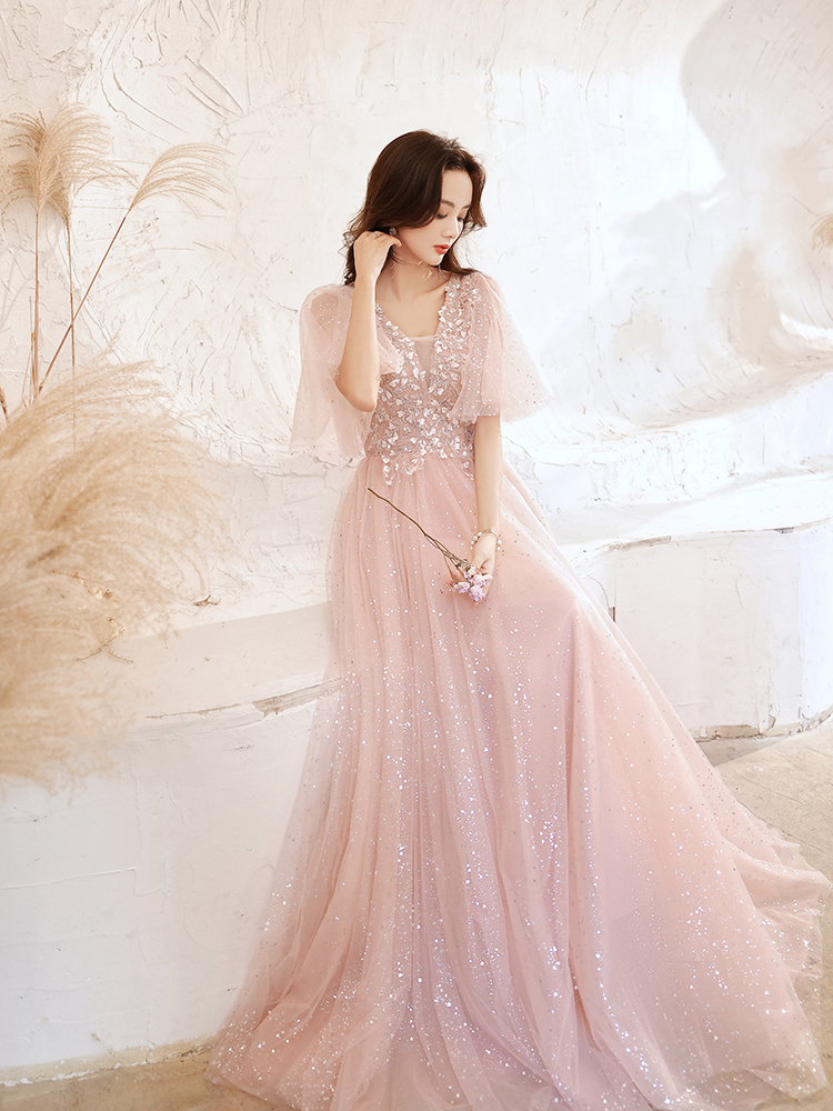 Evening dress, advanced fuchsia clothing, plus size, high-quality style, fitted Evening dress, advanced fuchsia clothing, plus size, high-quality style, fitted