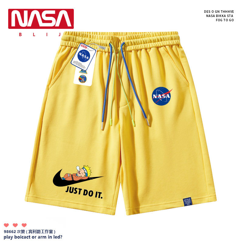 Nasa Collaboration Naruto Shorts for Men and Women, Anime Student Summer Couple Outfit, Uzumaki Naruto Casual Pants Nasa Collaboration Naruto Shorts for Men and Women, Anime Student Summer Couple Outfit, Uzumaki Naruto Casual Pants