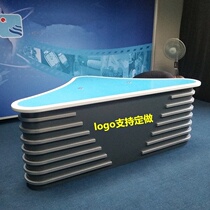 Childrens training class Lecture desk Reception desk cashier Net red with goods Broadcast guide Early education Kindergarten bar