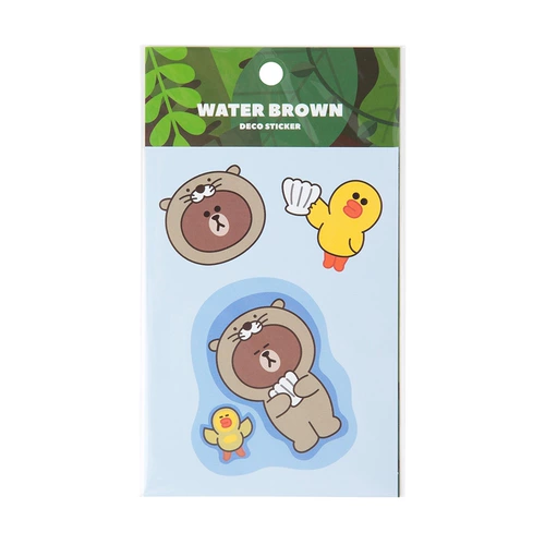 Line friends, милый динозавр, мобильный телефон, ноутбук, наклейка, Южная Корея