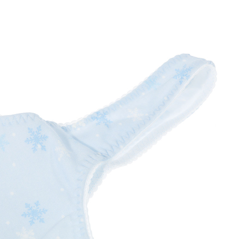 Adoration of children, girls, teenage girls, students, colorful snowflakes, stage one-stage short vest AJ1151831